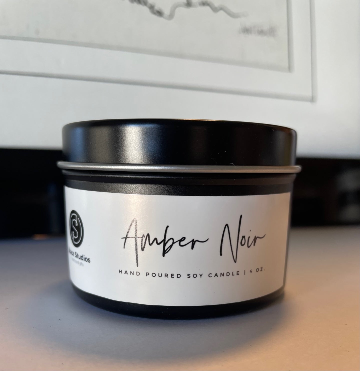 Scented Candles - Amber Noir