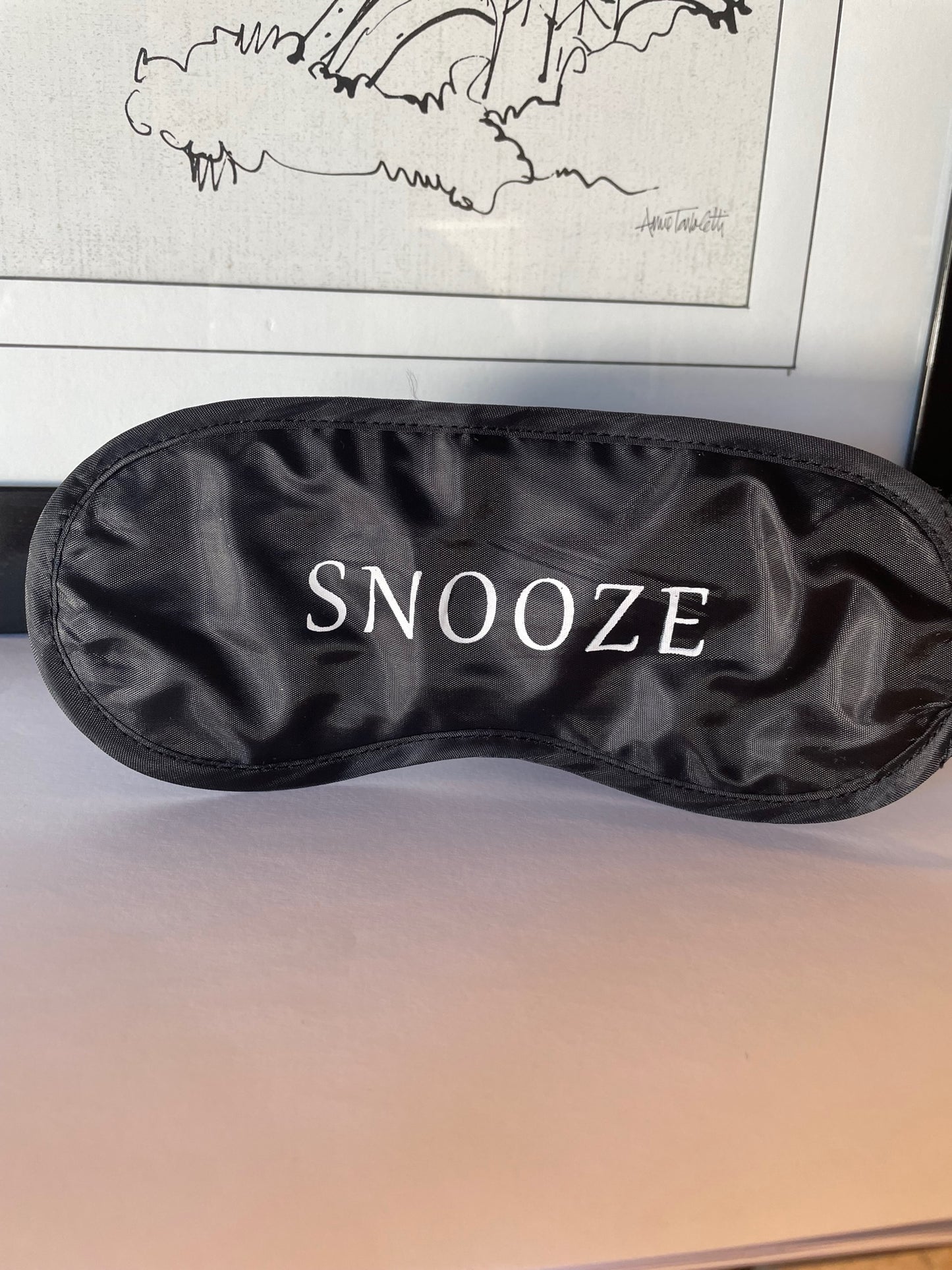 Silk Eye Masks with humorous sayings - Snooze