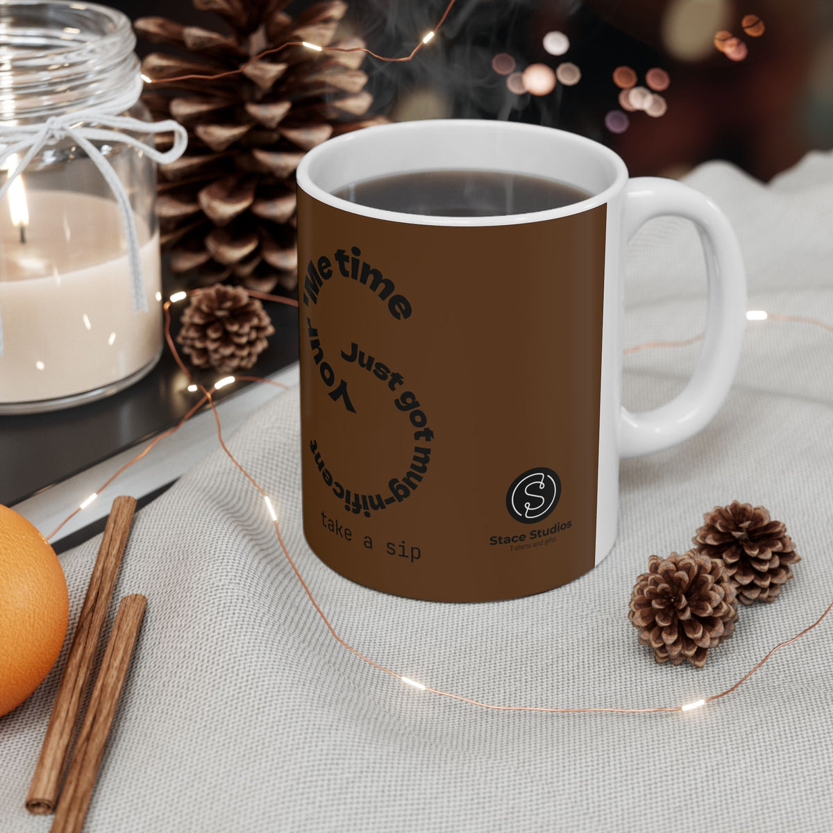 'Coffee is my.....Stress Reliever' Charming Ceramic Mug - by Stace Studios