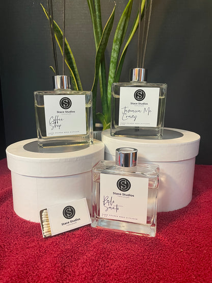 Elegant glass diffuser - Palo Santo