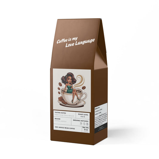 “Coffee Is My Love Language” – Broken Top Medium Roast by Stace Studios