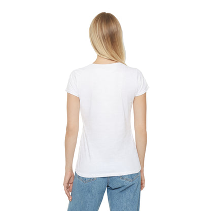 Coffee Pin-Up Women's T-Shirt — Cute Coffee Girl Illustration Tee