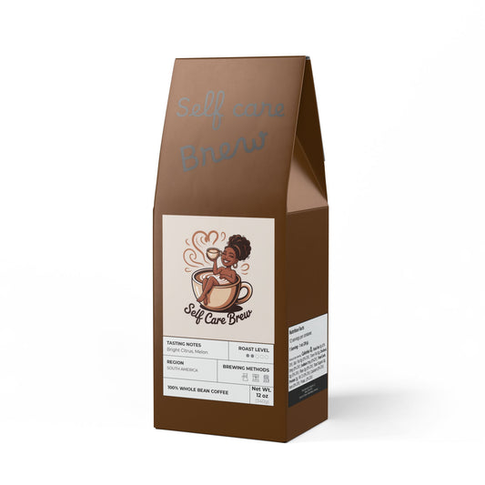 "Self-Care Brew" Colombia Single Origin Coffee (Light-Medium Roast) by Stace Studios
