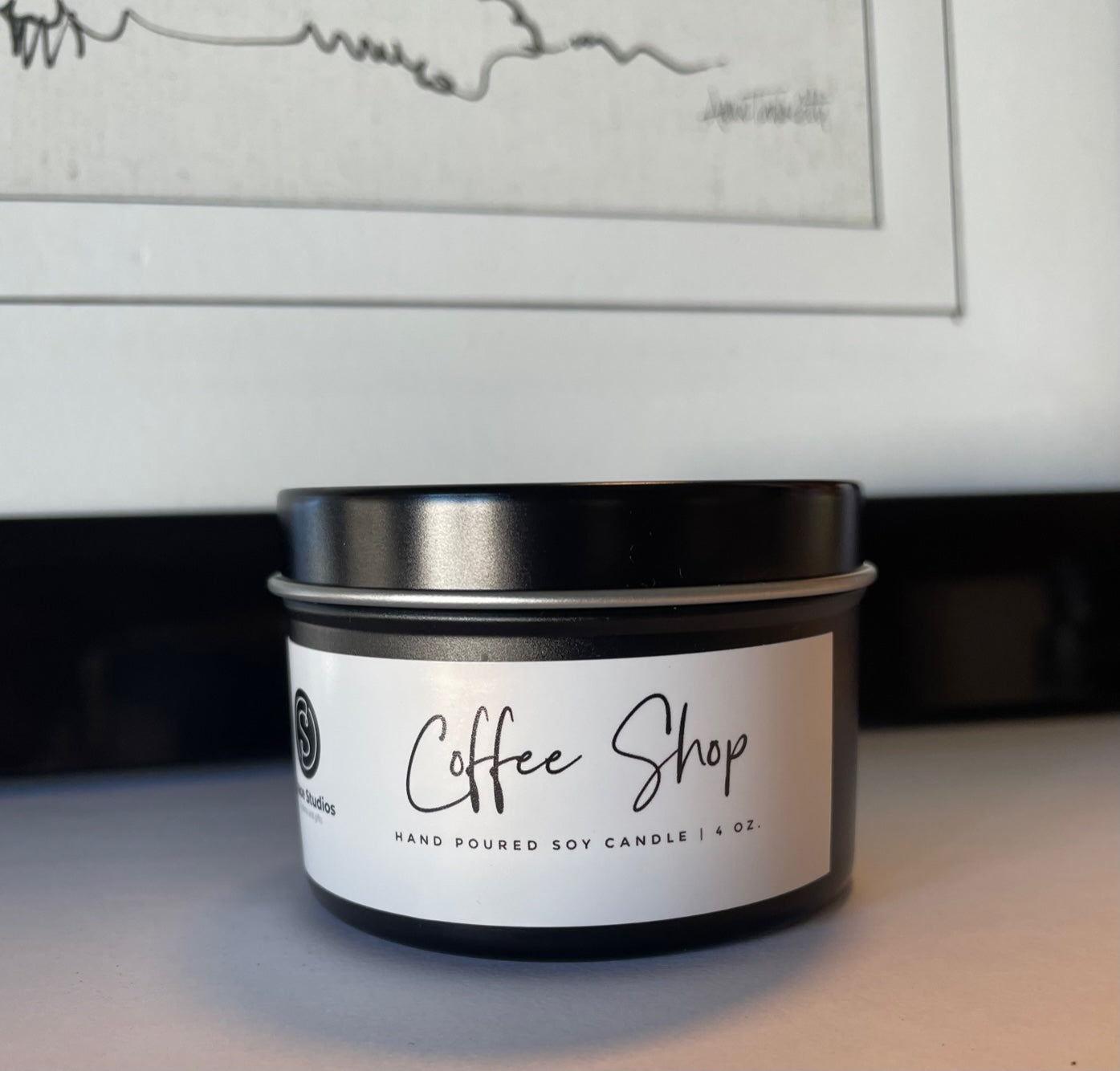 Scented Candle - Coffee Shop
