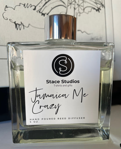 Elegant glass diffuser - Jamaica Me Crazy